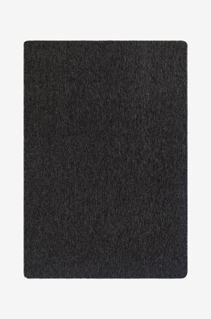 KM Home - Slätvävd Porto - Svart - Slätvävda mattor - 240X340 - Från Homeroom