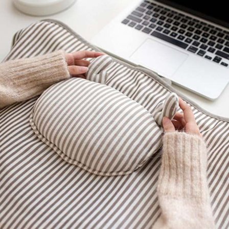 Elektrisk filt med handvärmarficka, uppvärmd varm sjal multifunktionell varm uppvärmd filt sjal wrap