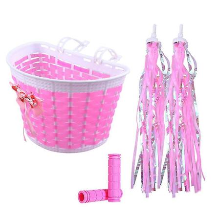 1 Set Lastenpy r n Korikukat Ohjaustangon Peitteet Lapsen Py r n Tarvikkeet Pink 18.5X12.5CM
