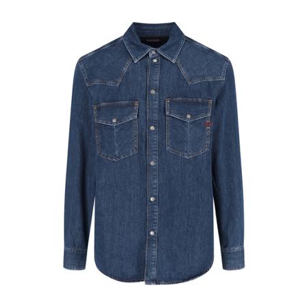 Diesel Denim Shirts Blå, Herre Skjorter