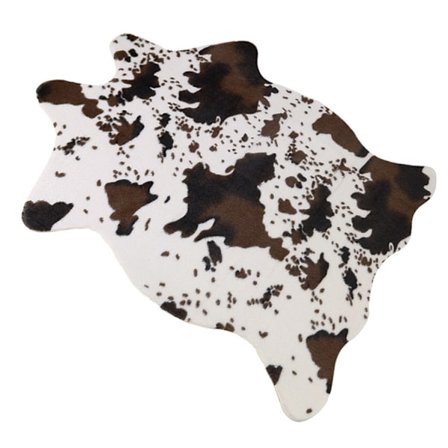 Irregular Cute Cow Print Matta Nice