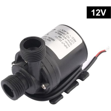 12v Vandpumpe, børsteløs nedsænkbar vandpumpe, til dam, akvarium, solcellefontæne, poolvandcirkulation