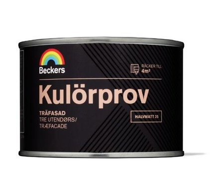 Beckers Kulörprov, Träfasad , 0.45L, Träfasad, Färg & tapeter