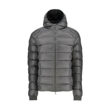Jott, Down Jackets Grijs, Heren, Maat:2XL,Polyamide