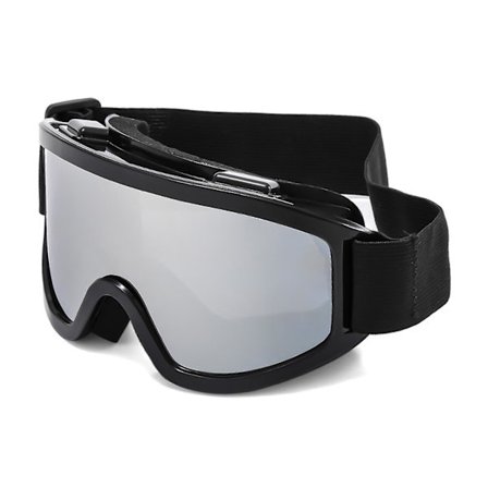 Store Ski Goggles med farverig linse, anti-kollision, anti-genskin linse, udendørs sportssne, snowboard til snowboarding og skiløb