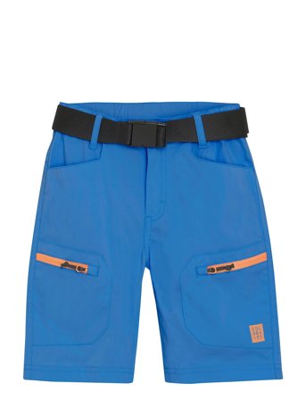 Shorts Outdoor W. Zip Pockets Blue Color Kids