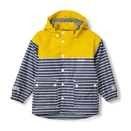 Tretorn Kids Wings Fleece Coat Children rain jackets Yellow 98/104