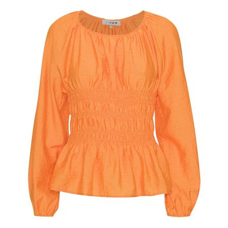 A-View Sille Bluse Orange, Dame