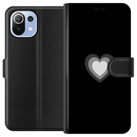 Kompatibelt Lommeboketui til Xiaomi Xiaomi Mi 11 Lite Soft Glow Heart