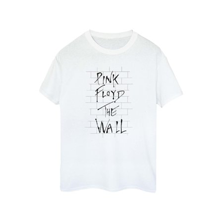 Pink Floyd Dam/Damer The Wall Boyfriend Fit Bomull Boyfrien