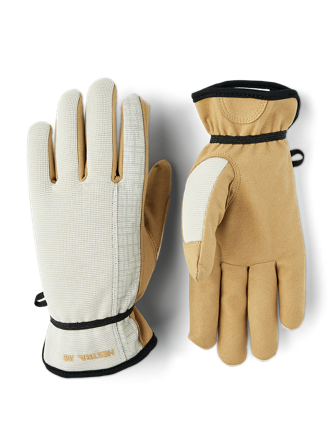 Hestra Job Terra Utility Puutarhakäsineet Valkoinen/Keltainen, Vaatteet