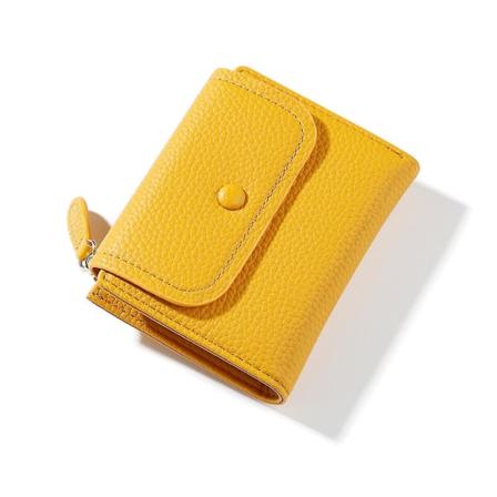 Dameveske Lommebok Stor Kapasitet Ulike Farger Dameveske For Jenter Daglige Ting Kort Yellow