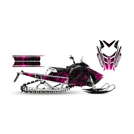 Dekalkit SweTown Motherboard Rosa - Polaris 800 RMK 155 2012-2016