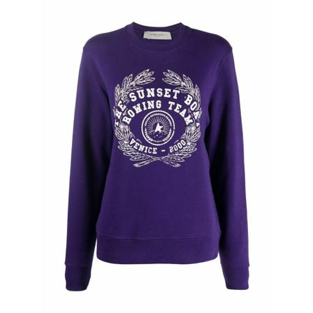 Golden Goose Round-neck Strik Lilla, Dame Striktrøjer