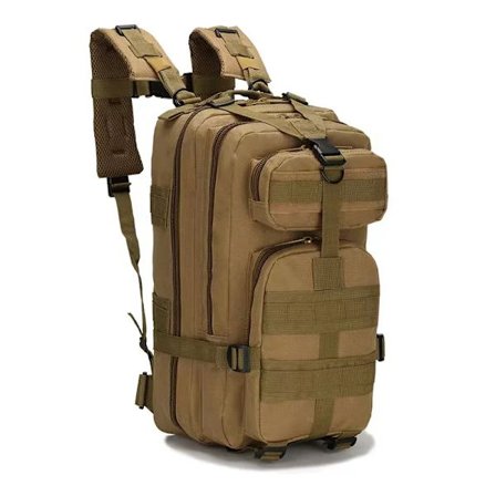 25L Taktisk Ryggsäck Molle Sportväska Herr Militär Ryggsäck Mochila Vattentät Utomhus Camping Vandring Trekking Fiske Ryggsäck~08629