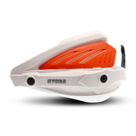 Käsisuojat Cycra Voyager Valkoinen-Oranssi