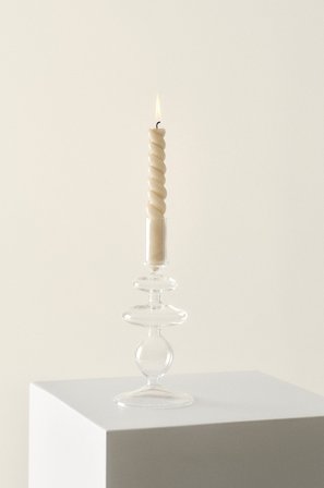 Jotex - Lysestake Klart glass - TIMOTEJ - Kjøp Lysestaker hos Jotex