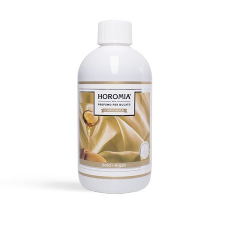 HOROMIA Profuma Bucato Profumo Per Bucato Gold - Argan 500ml - Prodotti bucato