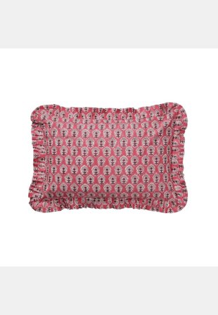 Pick A Poppy Primrose Kuddfodral - 40x60 Cm Kuddar Rosa