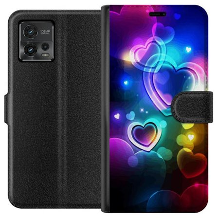 Yhteensopiva Lompakkokotelo Motorola Motorola Moto G72 NeonRakkaus
