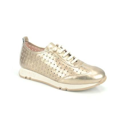 Hispanitas, Brons Vlecht Runner N. Beige, Dames, Maat:39 EU