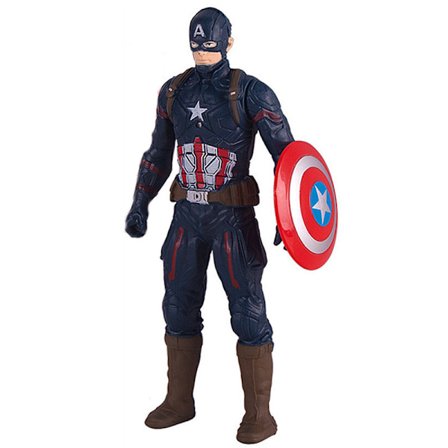 Avengers lysende actionfigur Captain America modellpynt