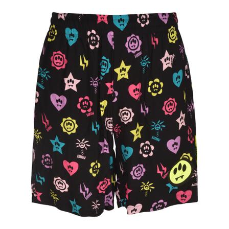 Barrow, Shorts Zwart, Heren, Maat:S,print