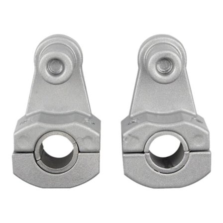 Styrforhøjere passer til 22 mm 25 mm 28 mm motorcykelscooter Styrforlænger