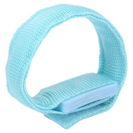 Armband med LED-lampa för nattlöpning, armband med LED-lampa, armband med kardborreband, blå