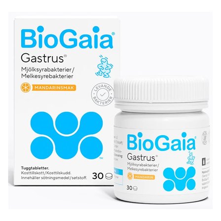 BioGaia Gastrus 30 tyggetabletter