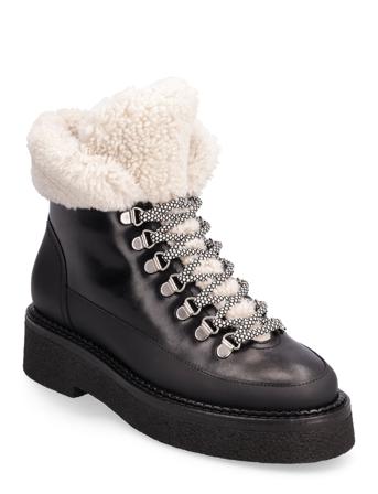 Warm Lining A1327 Shoes Wintershoes Winter Boots Svart Billi Bi