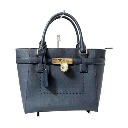 Michael Kors Pre-owned, Pre-owned Handbag Blauw, Dames, Maat:ONE Size