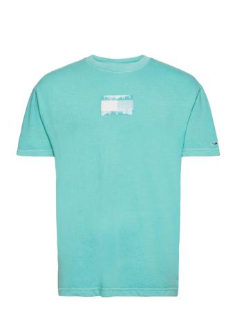 Tjm Tonal Flag Tee Blue Tommy Jeans