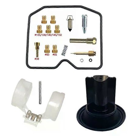 ARCTIC CAT ATV 250 300 375 400 2X4 4x4 Forgasser Reparasjonssett 2001-2005 5507-068