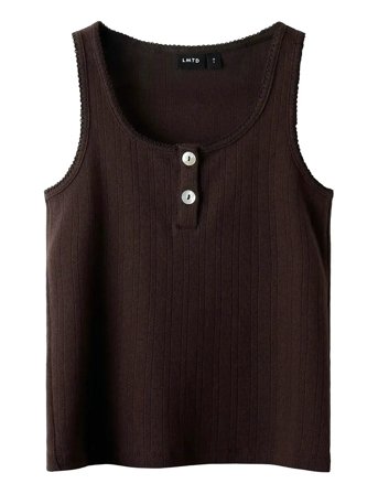 Nlfleedle Tank Short Top Brown LMTD