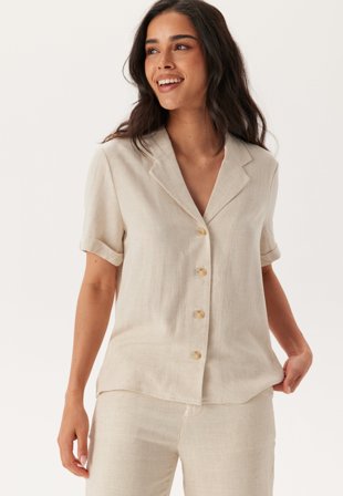 Object Collectors Item - Objsanne S/S Re shirt - Sandshell