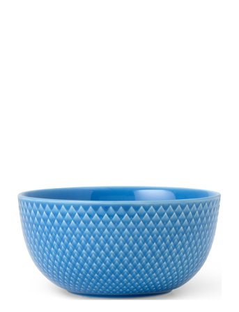 Lyngby Porcelæn Rhombe Color Skål - Blue - Ø 13 cm