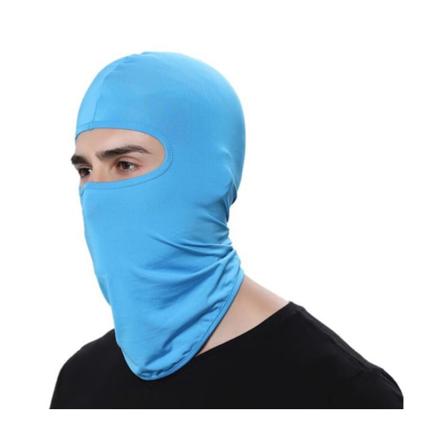 Skidmask Balaclava Motorcykel - Flertal Färger Ljusblå