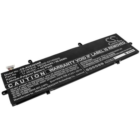 Batteri til notebook, bærbar computer til Asus Zenbook Flip 13 UX362FA-EL090T og andre