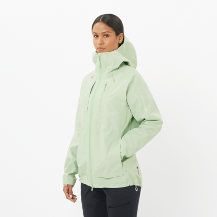 Salomon - Jassen Kleding Outline 3l Gtx W - SEA Foam