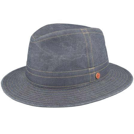 Mayser - Azul fedora Sombrero - Sheridan Savona Blue Hat @ Hatstore