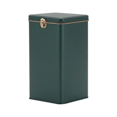 1st Praktisk Te-burk i Metall Plåt Tebehållare Hushålls Te Förvaringsburk