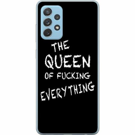Samsung Galaxy A72 5g Genomskinligt Skal Queen Of Everything