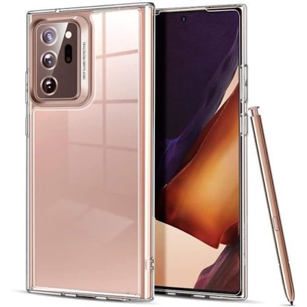 Hybrid-cover - Samsung - Note 20 Ultra - Stødsikker - Tynd og klar - Halvstiv