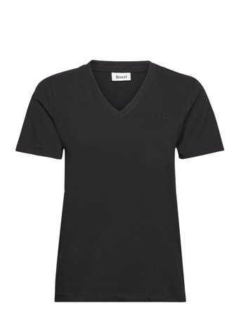 Boozt Merchandise T-Shirt V-Neck - Black - XS