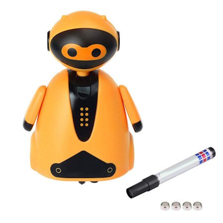 Følg tegnet linje robot elektrisk induktiv følg den tegnede linje legetøj pædagogisk legetøj bedste gave til børn