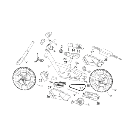 Amped A10 Reservdelar