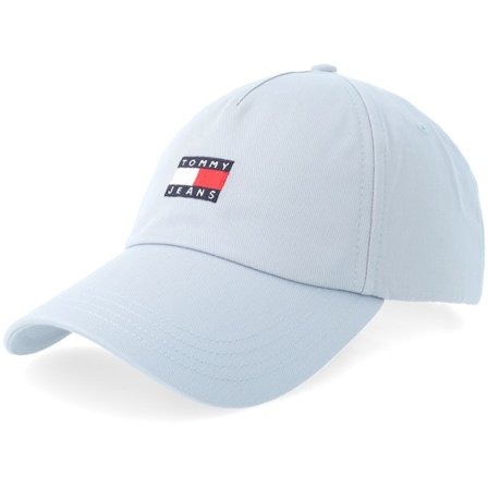 Tommy Hilfiger - Svart unconstructed Keps - Heritage Core Cap Soaring Skies Dad Cap @ Hatstore