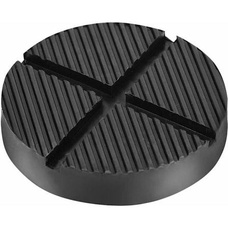 1 stk Jack gummipute med spor og profil Svart gummiblokk