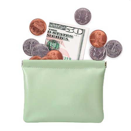 Liten mini förvaringsväska Multifunktionell sminkväska Zero Wallet - high quality